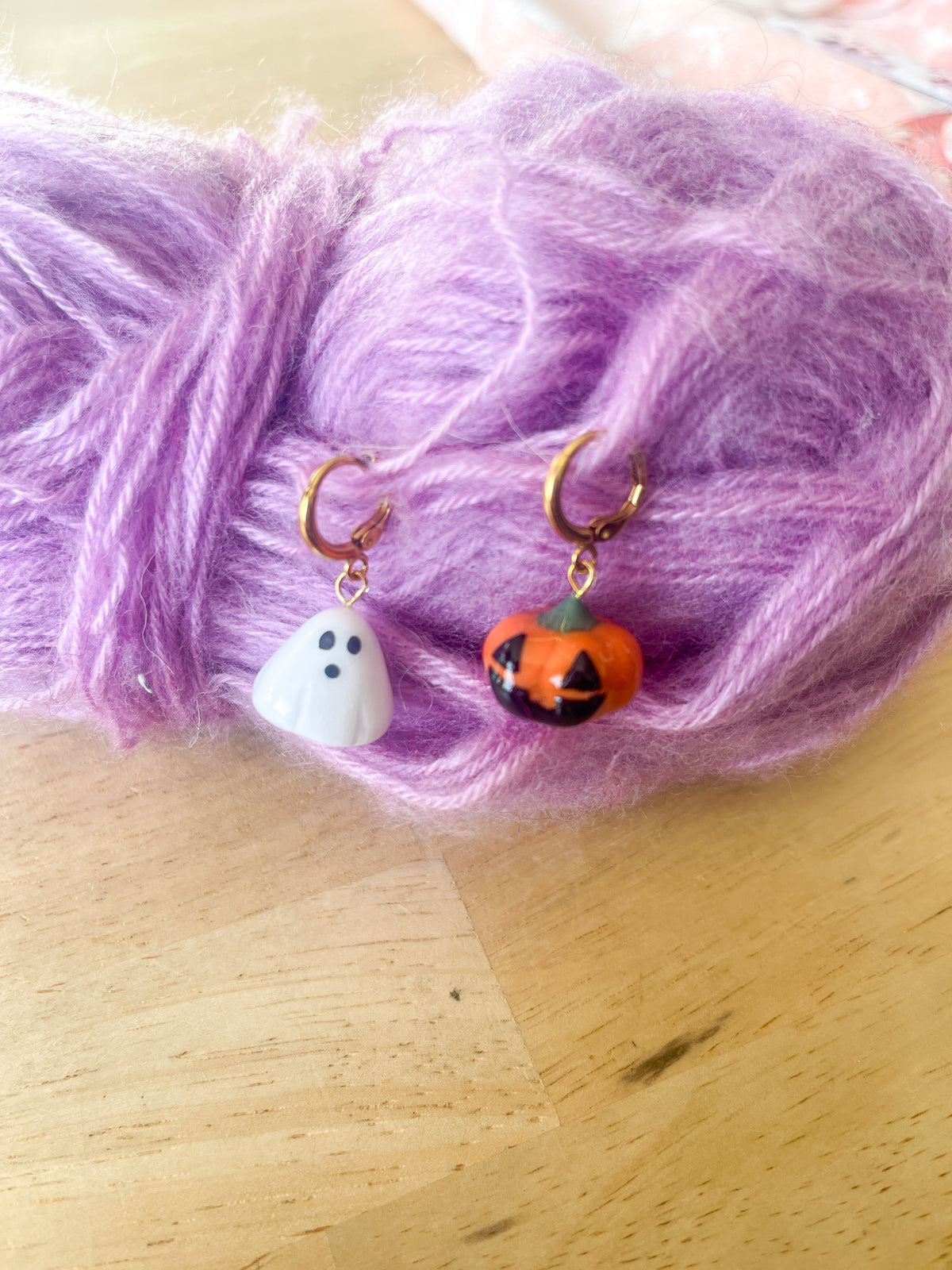 Pack "Halloween" - Lot de 2 marqueurs tricot