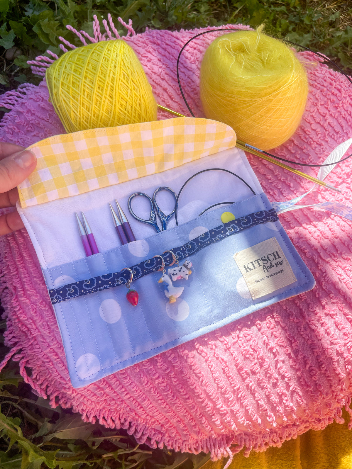 Léopodline - La pochette à tricot de voyage PDF