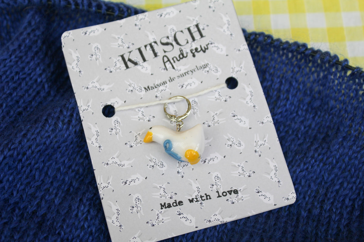 L'oie - Marqueur tricot