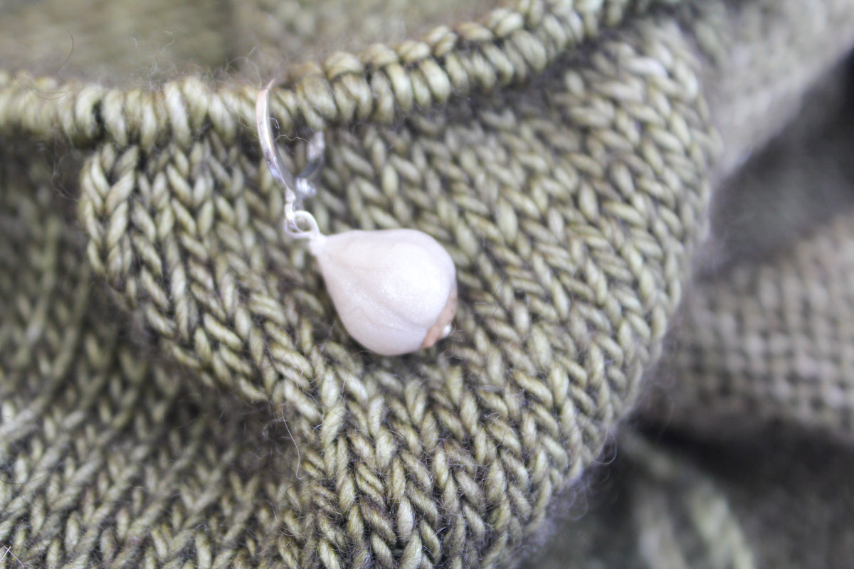 La gousse d'ail - Marqueur tricot