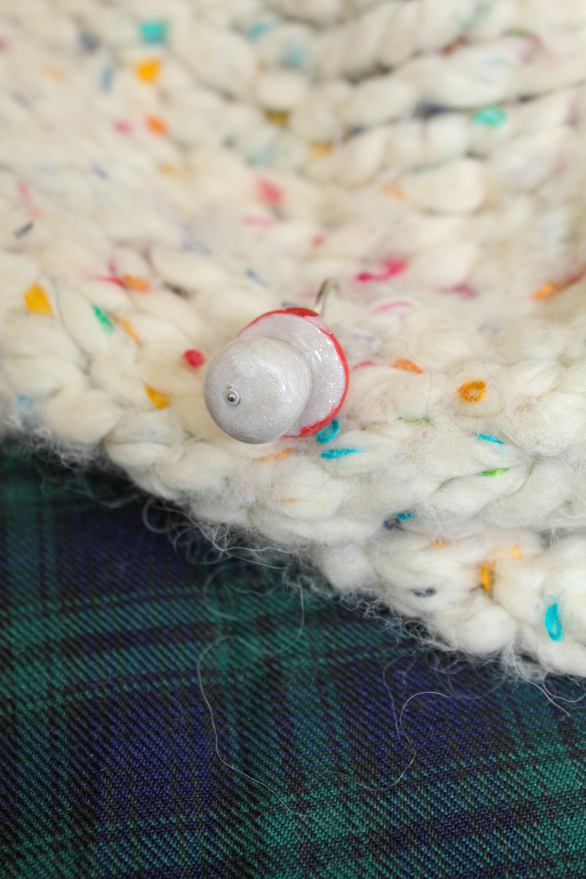 Champignon - Marqueur tricot