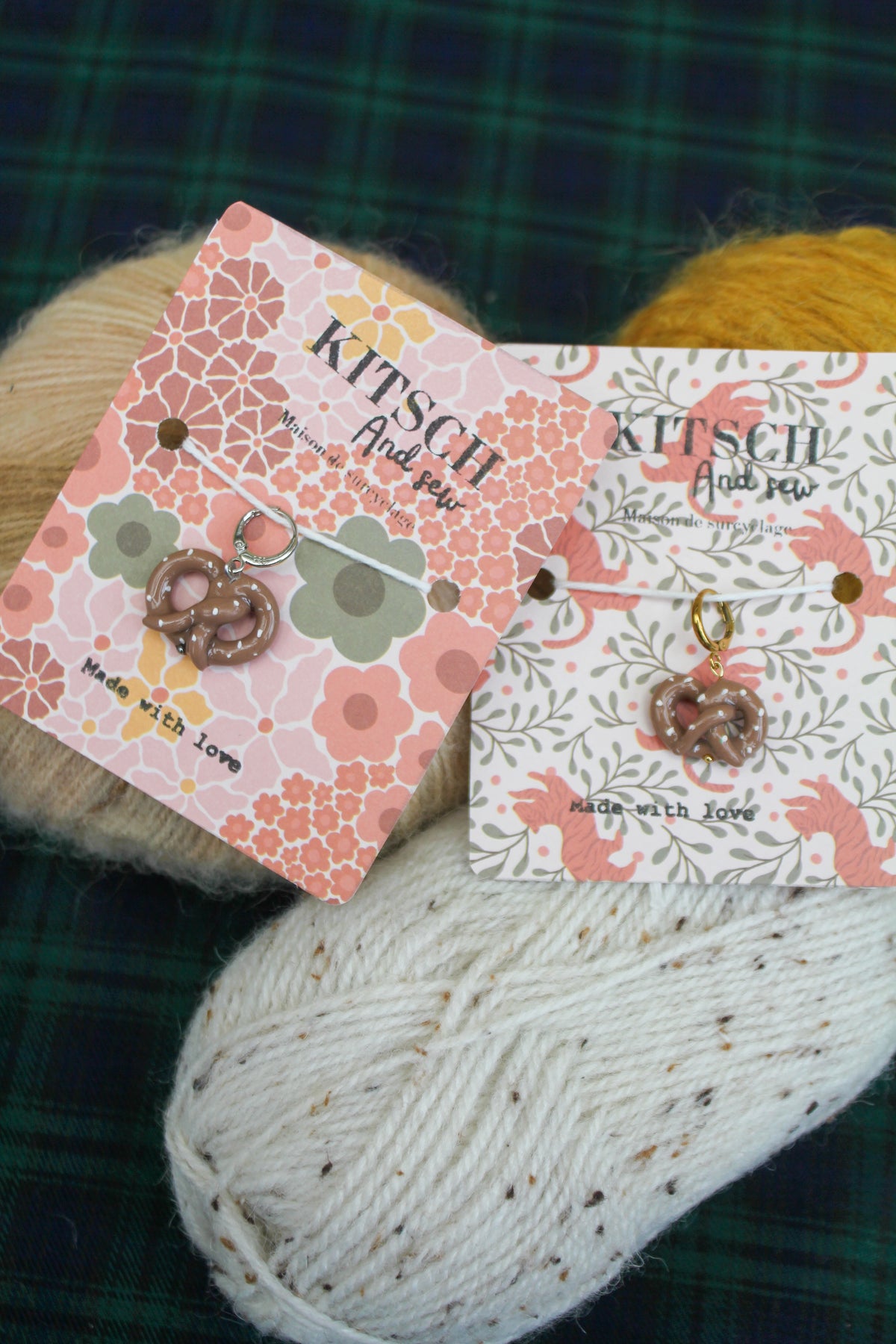 Bretzel - Marqueur tricot