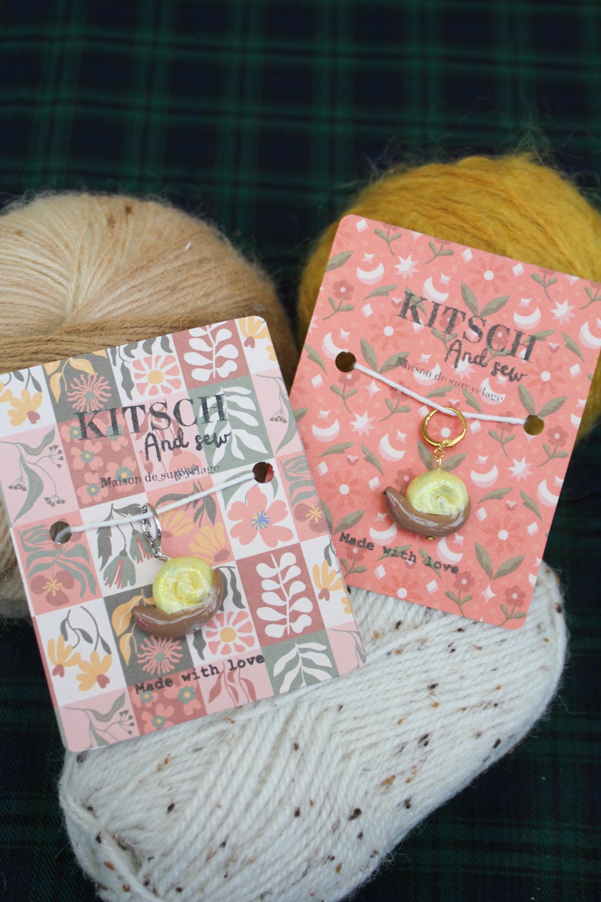 Escargot - Marqueur tricot