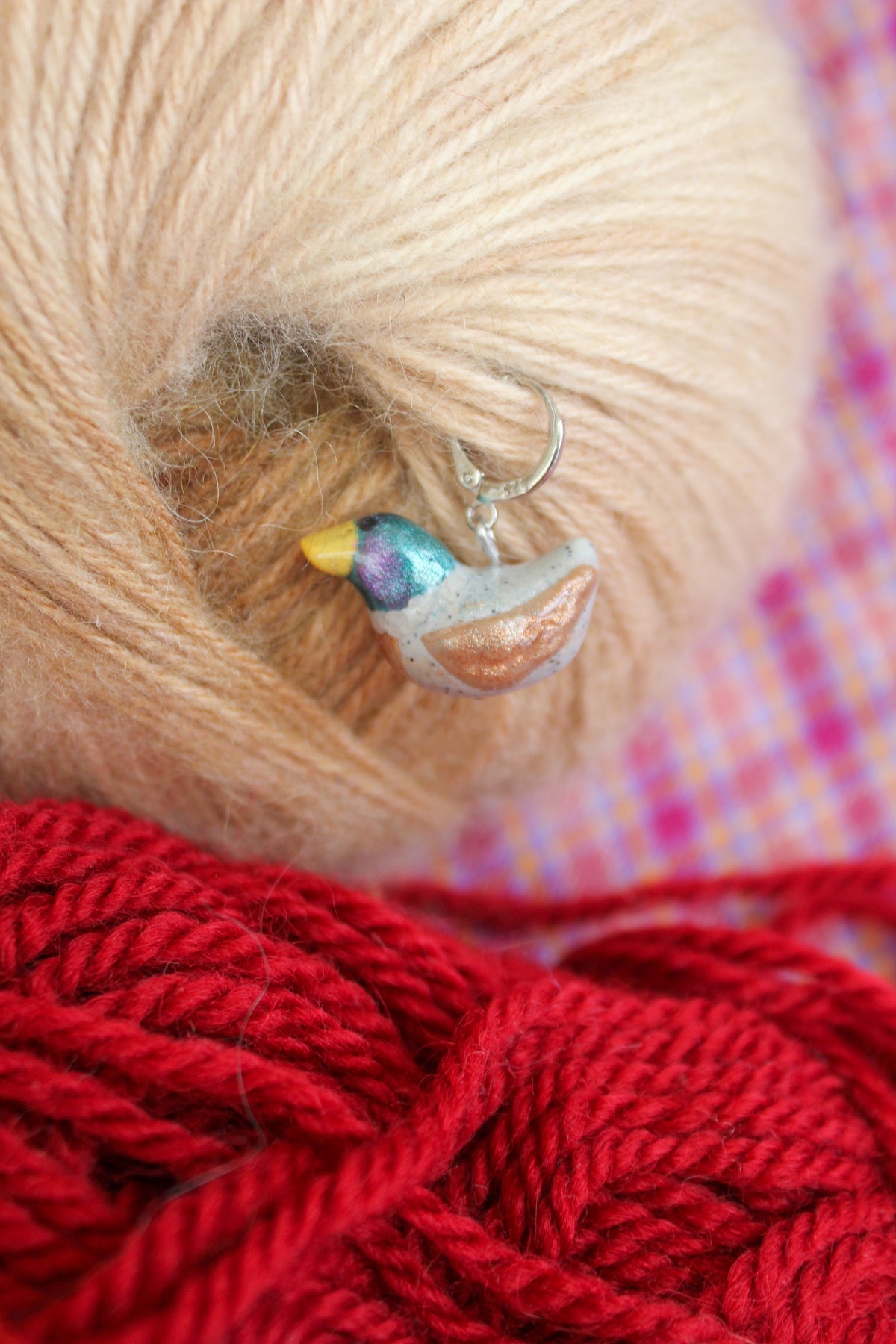 Canard - Marqueur tricot