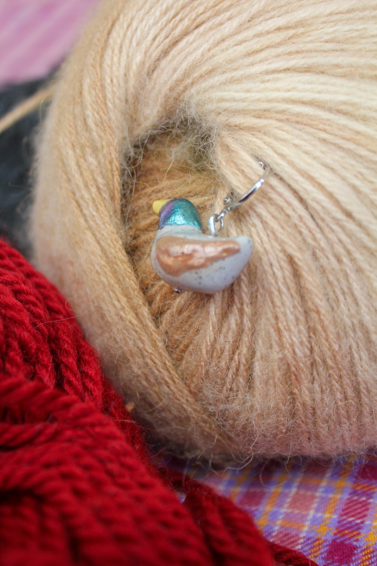 Canard - Marqueur tricot