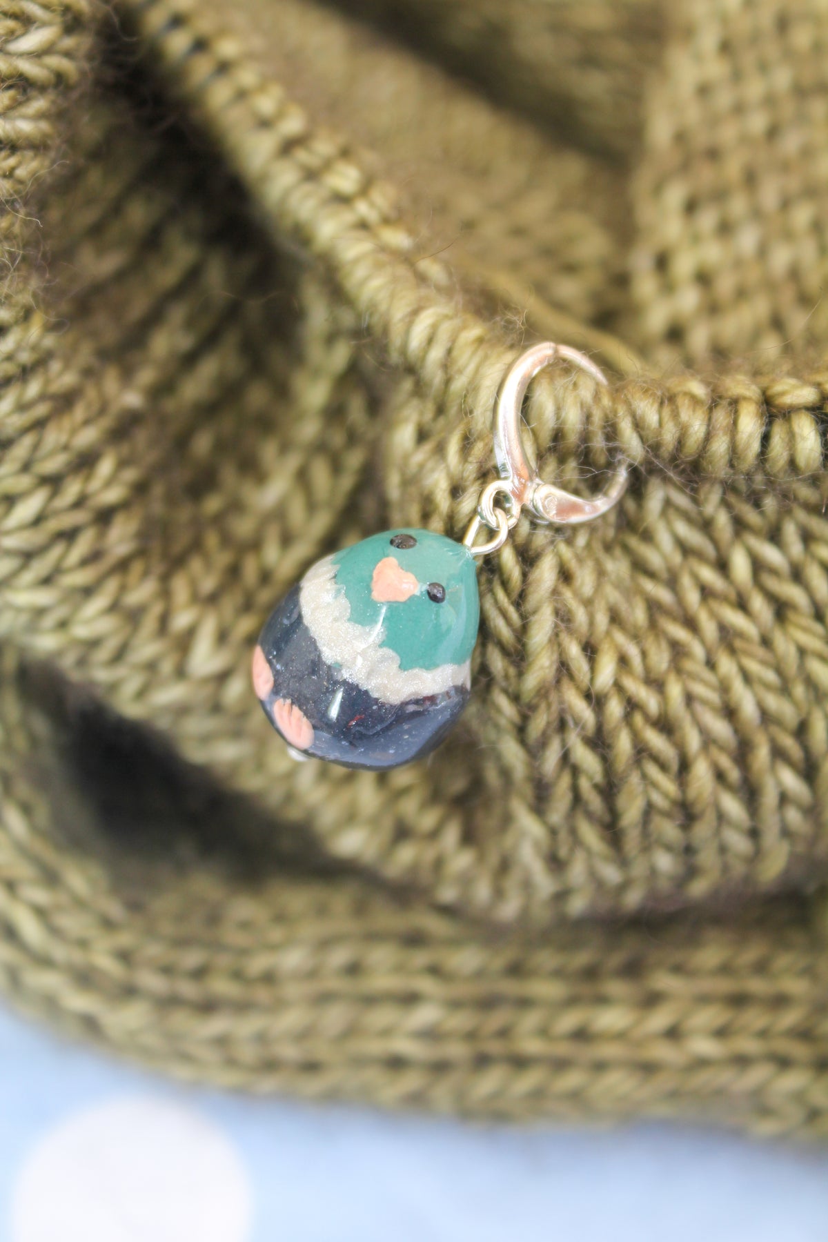 Le pigeon - Marqueur tricot