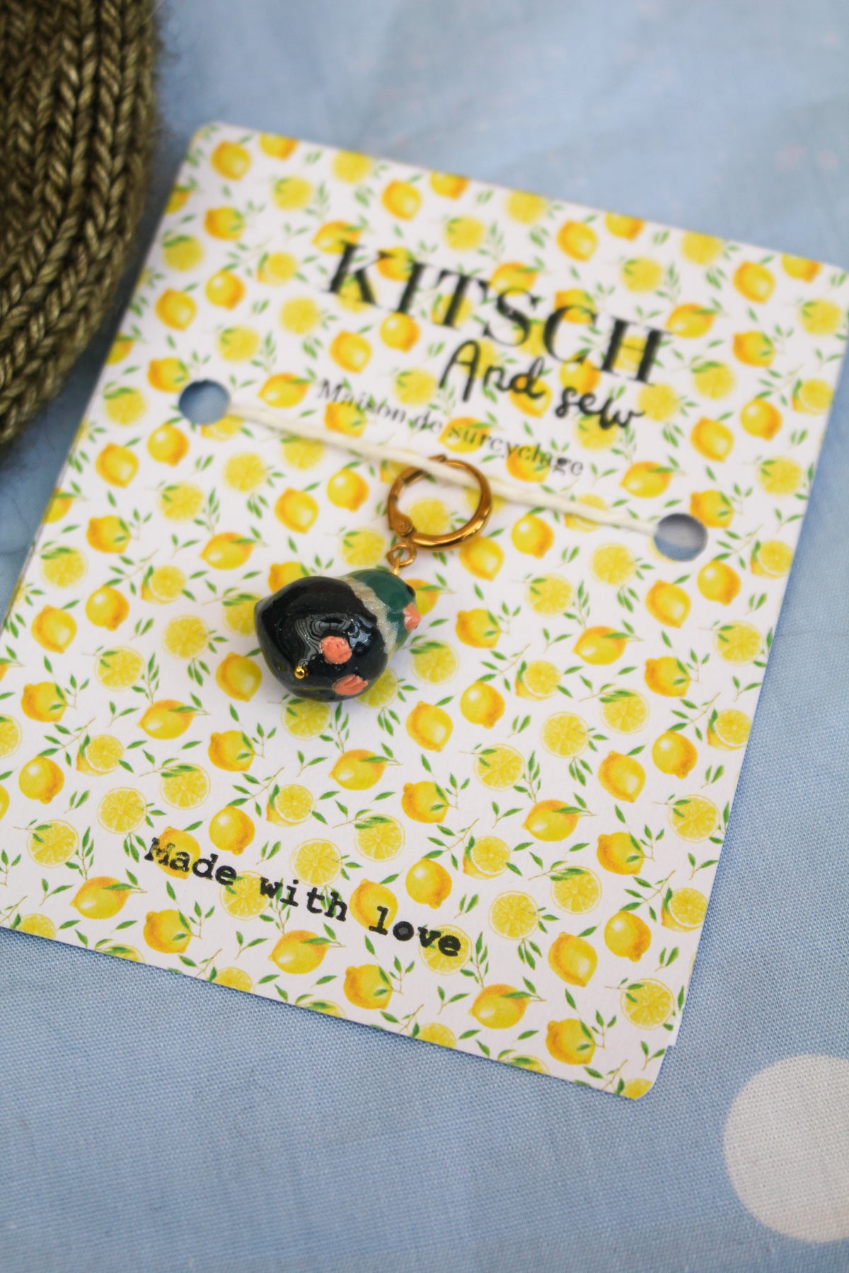 Le pigeon - Marqueur tricot