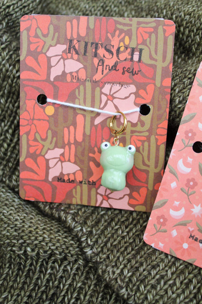 Grenouille - Marqueur tricot
