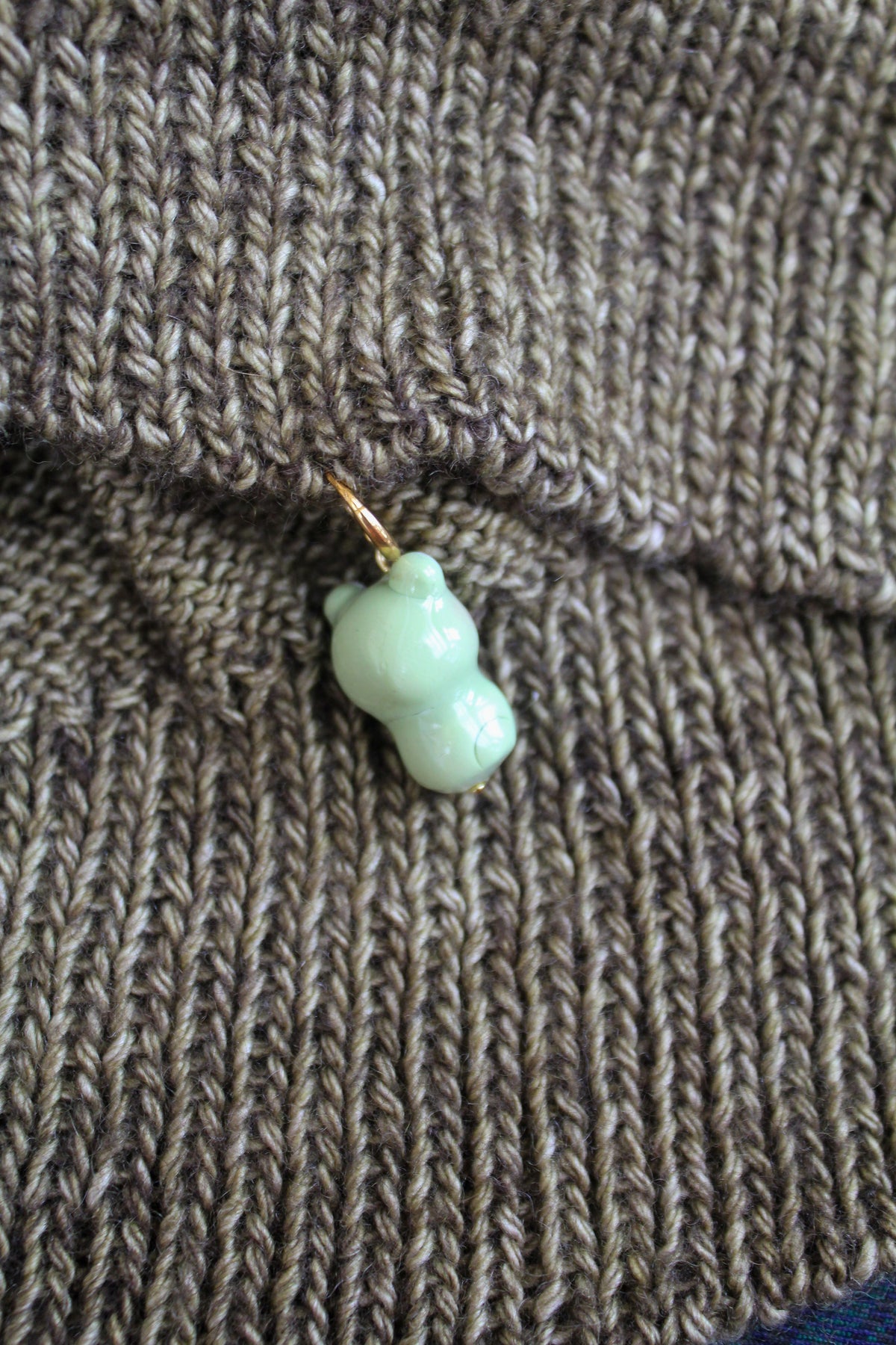 Grenouille - Marqueur tricot