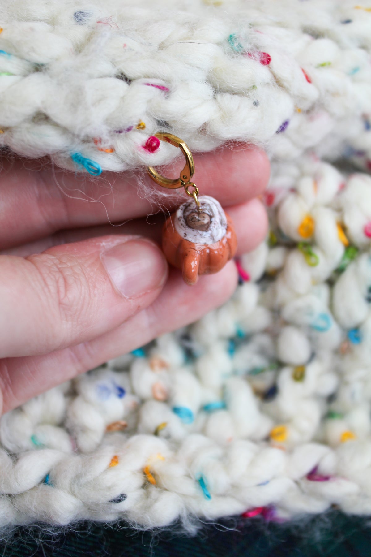 Pumkin latte - Marqueur tricot