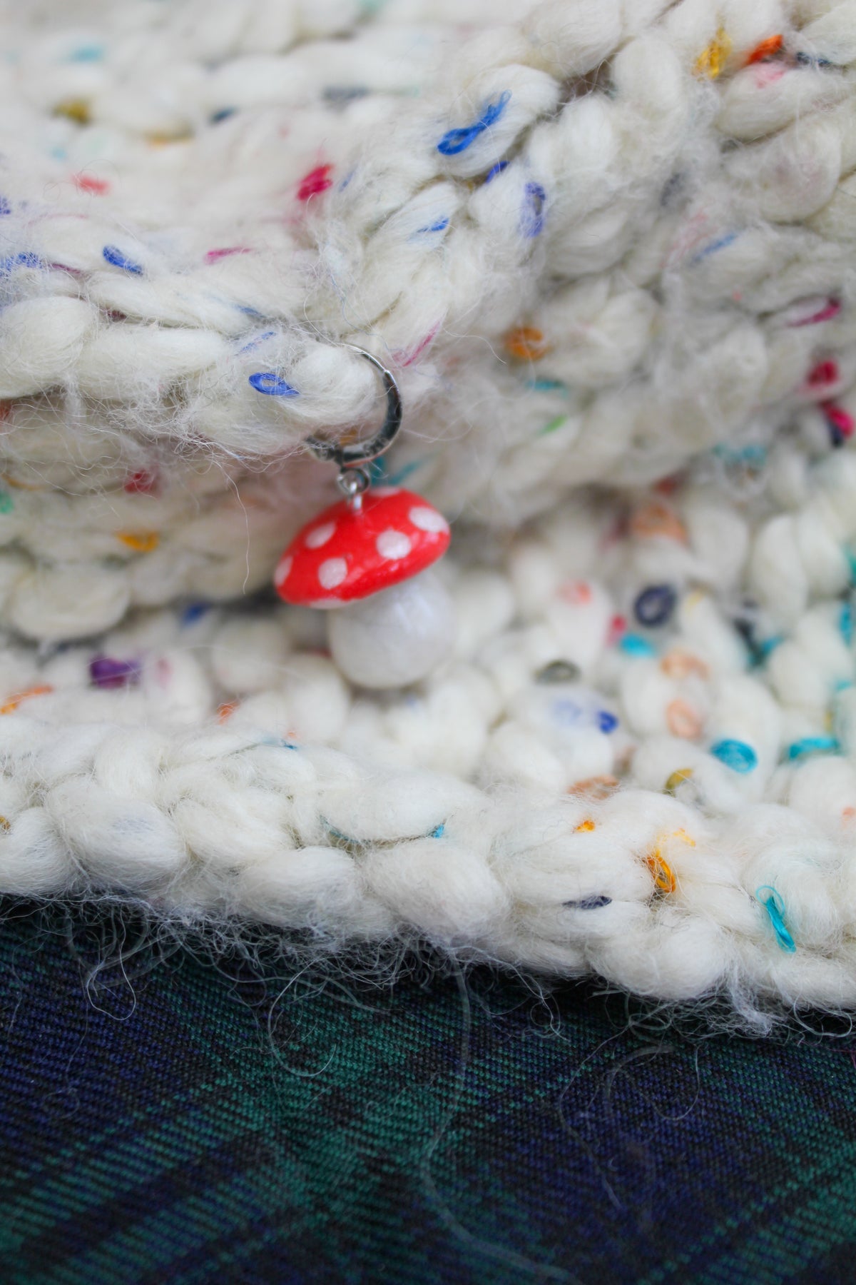 Champignon - Marqueur tricot
