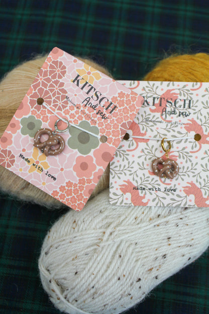 Bretzel - Marqueur tricot