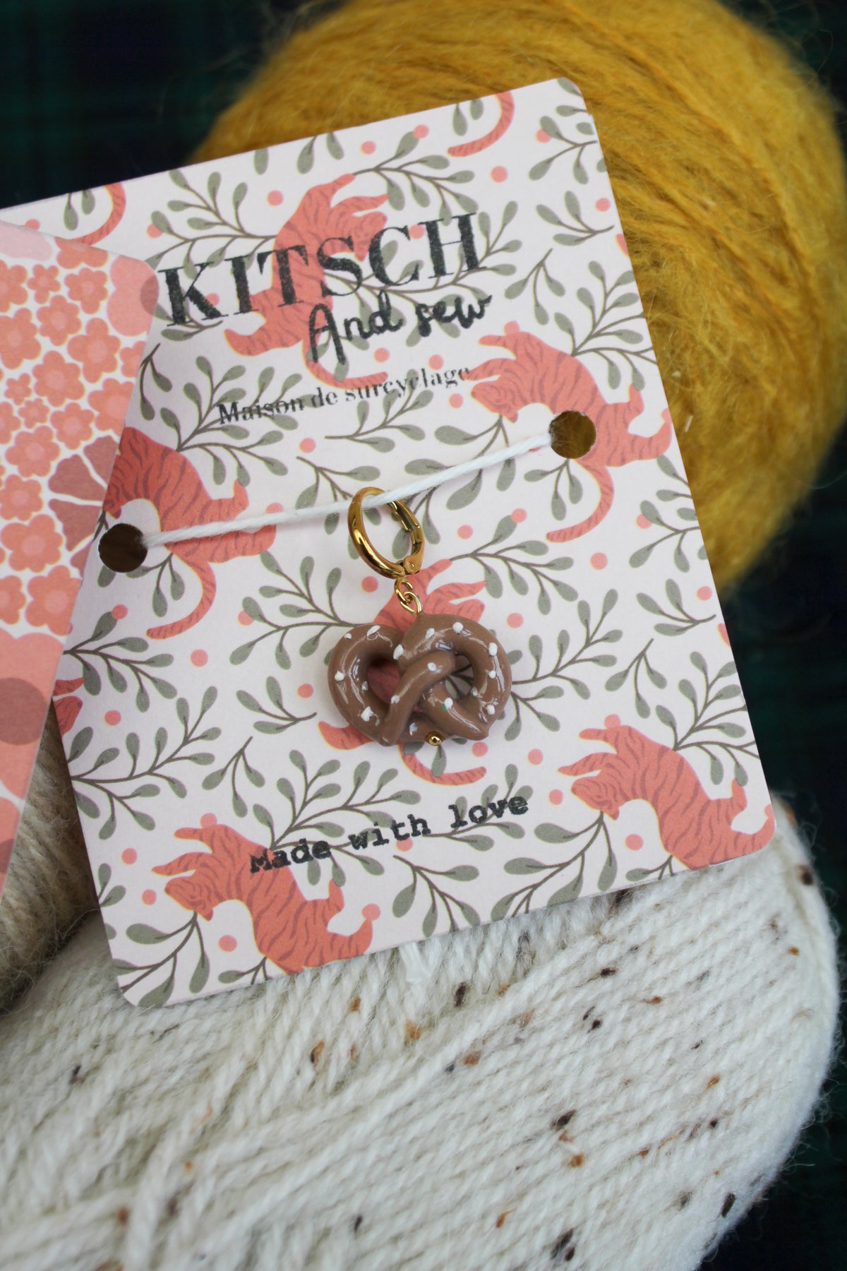 Bretzel - Marqueur tricot