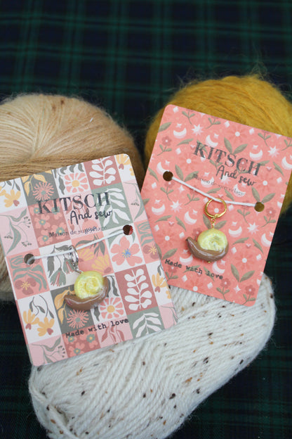Escargot - Marqueur tricot