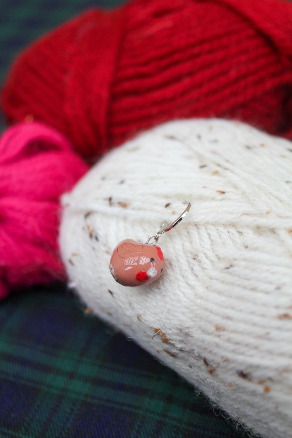 La poule rousse - Marqueur tricot