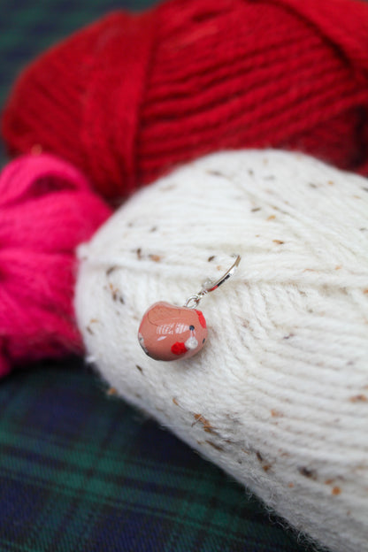 La poule rousse - Marqueur tricot