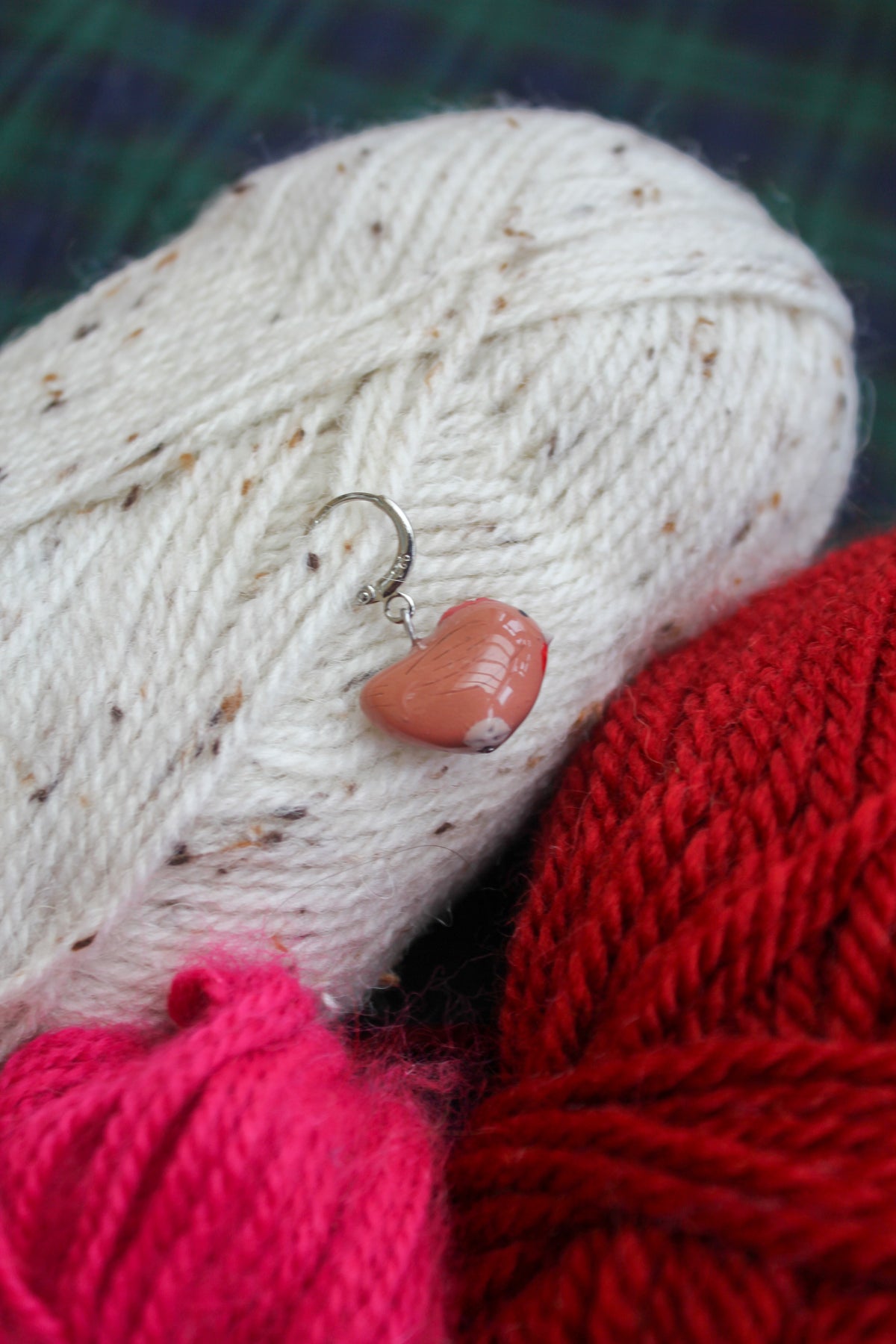 La poule rousse - Marqueur tricot