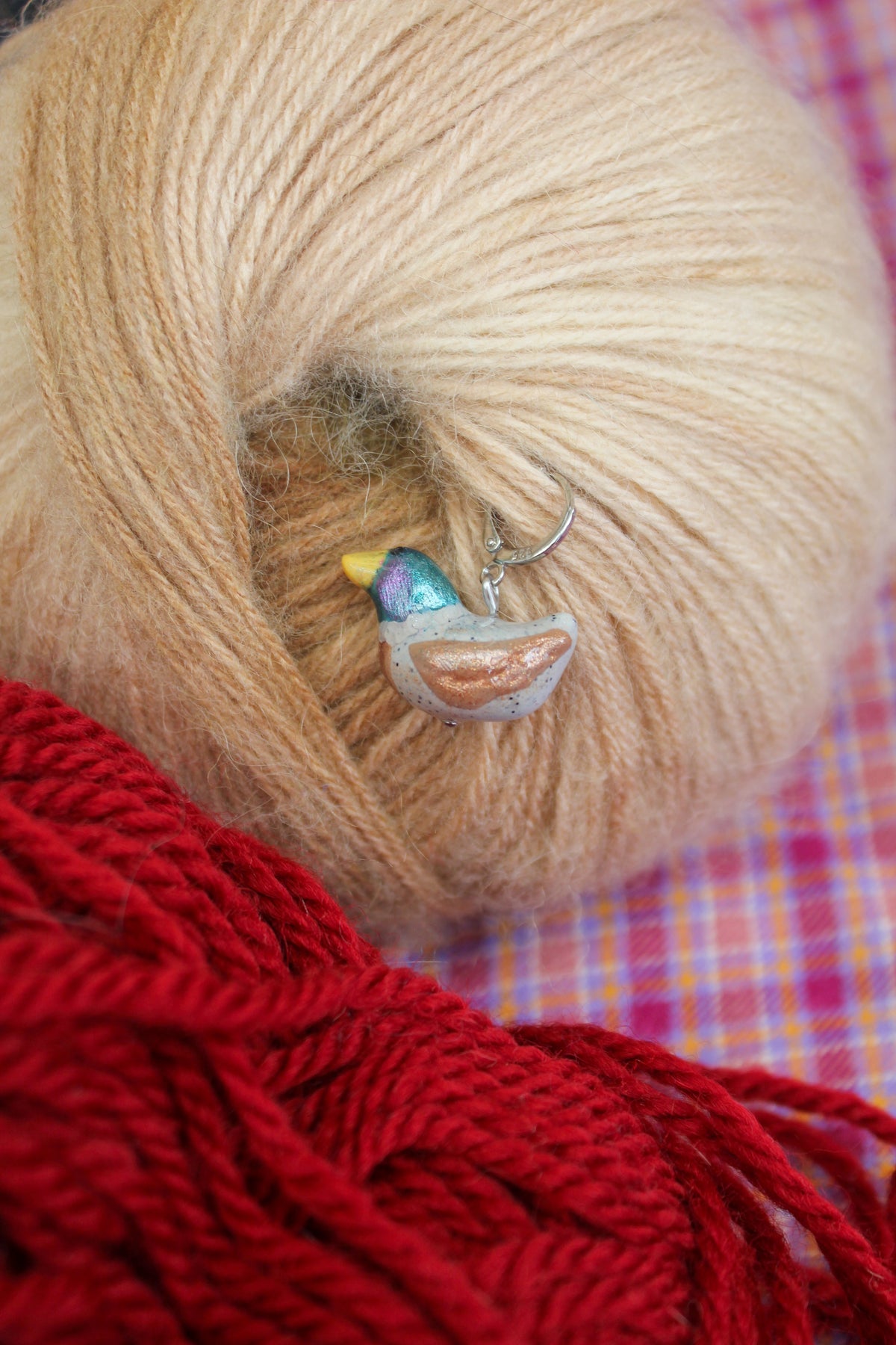 Canard - Marqueur tricot