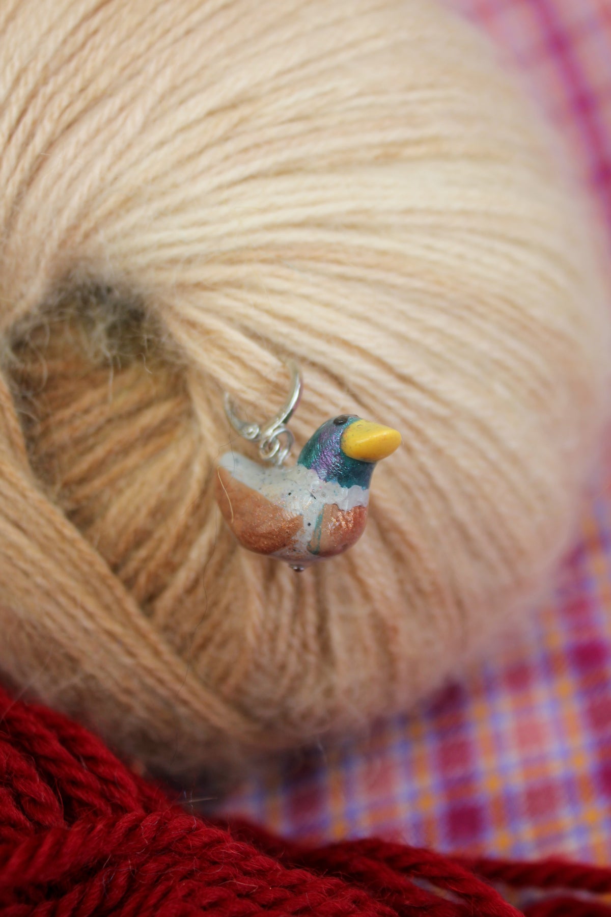 Canard - Marqueur tricot
