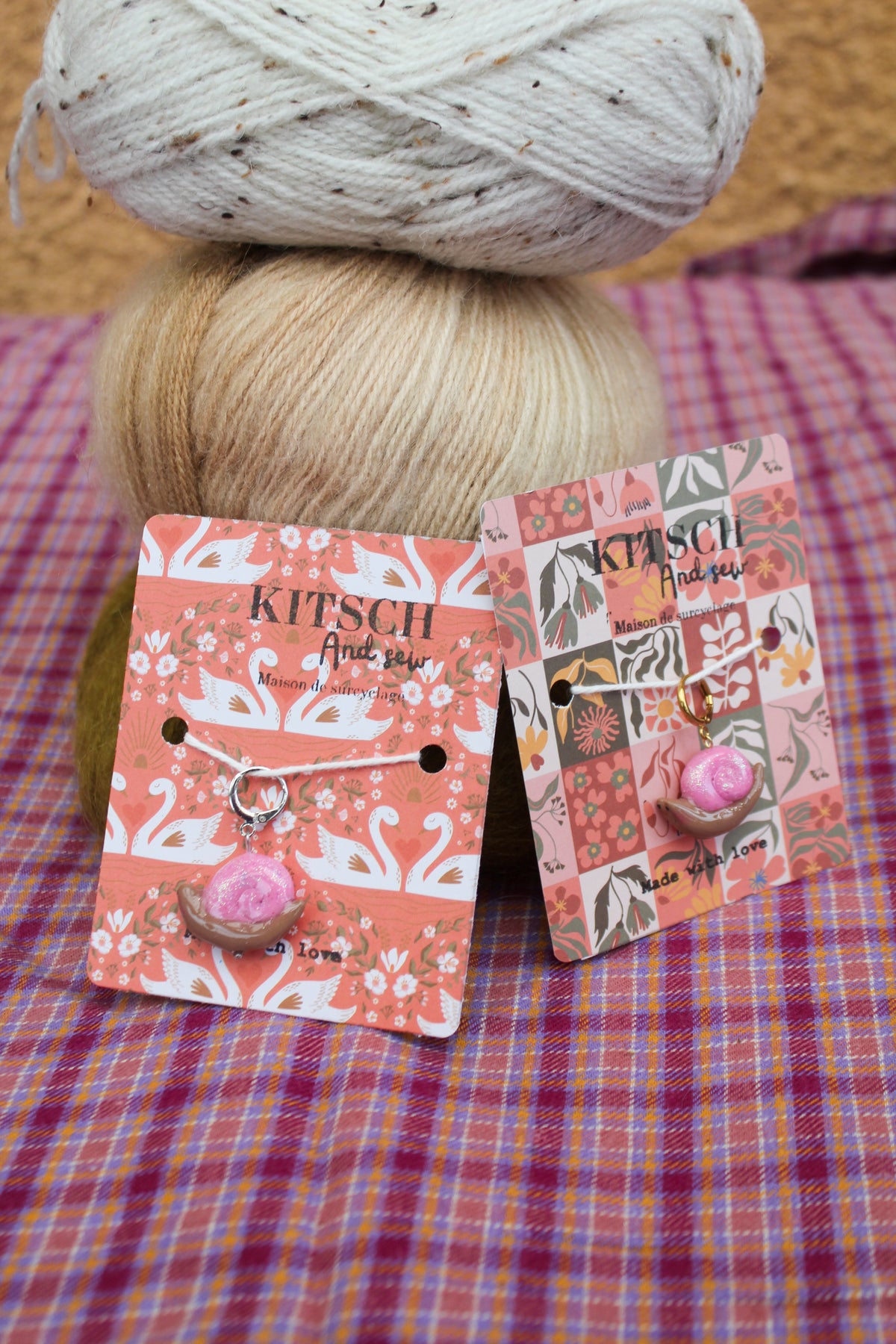 Escargot - Marqueur tricot